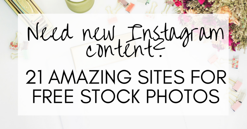 21 amazing sites for free stock photos