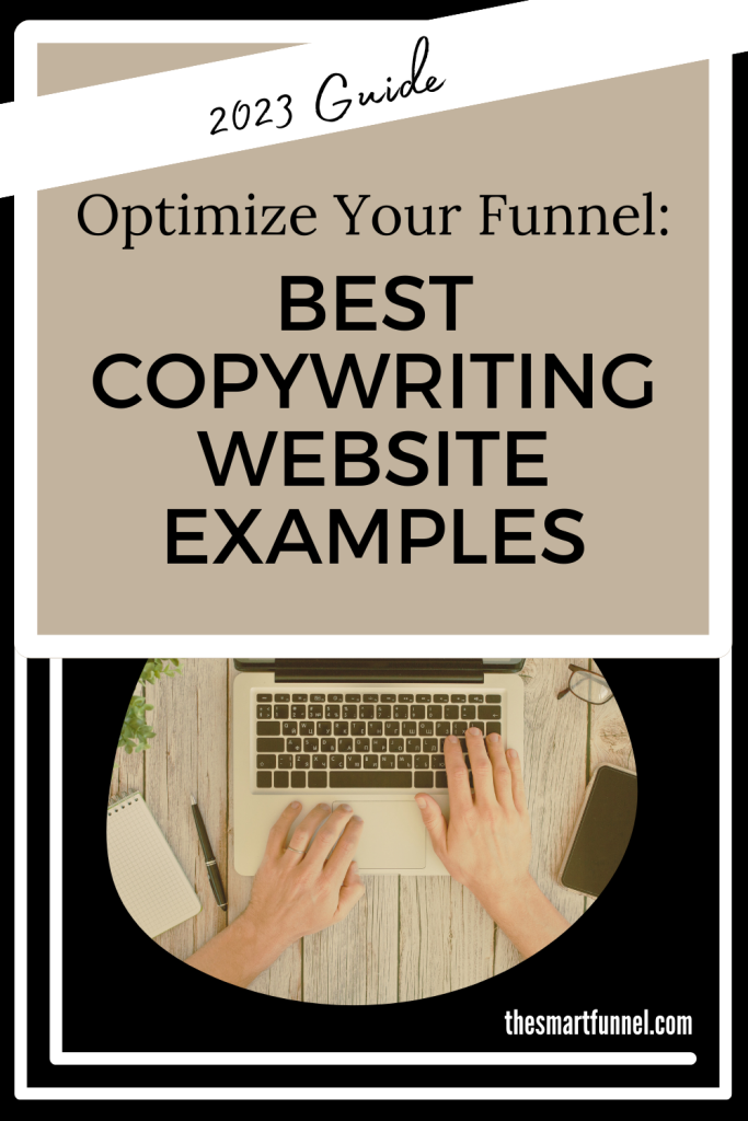 copywriting website examples
