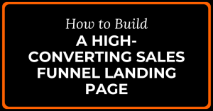 high-converting landing page